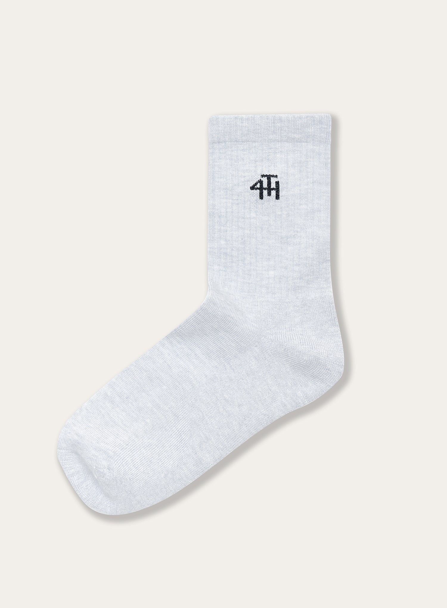 White & Grey Multipack 4th Branded Socks
